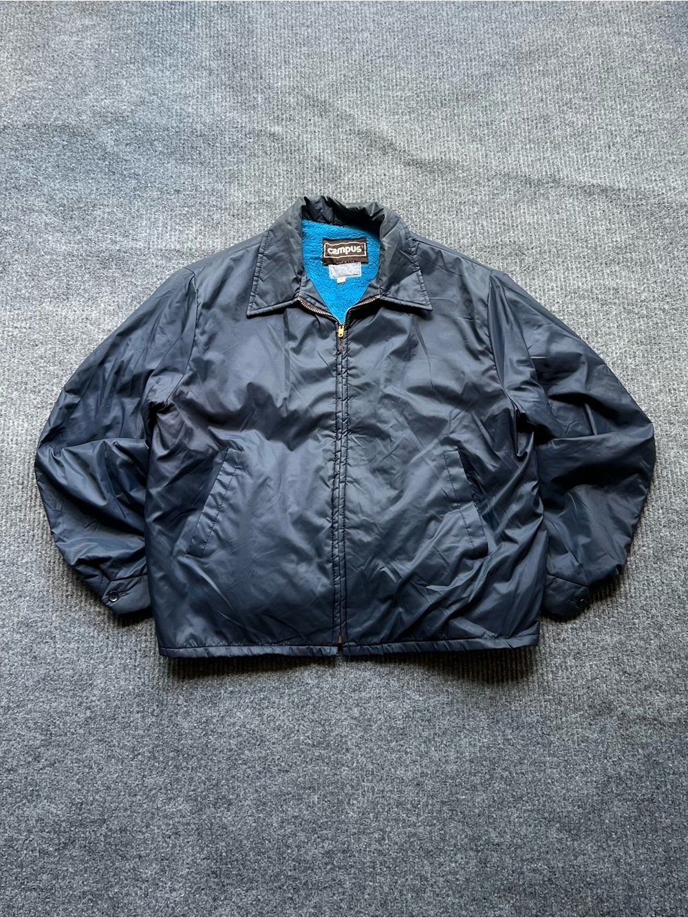 Vintage 70s Campus Lined Jacket